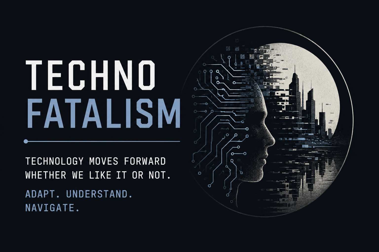 Technofatalism graphic